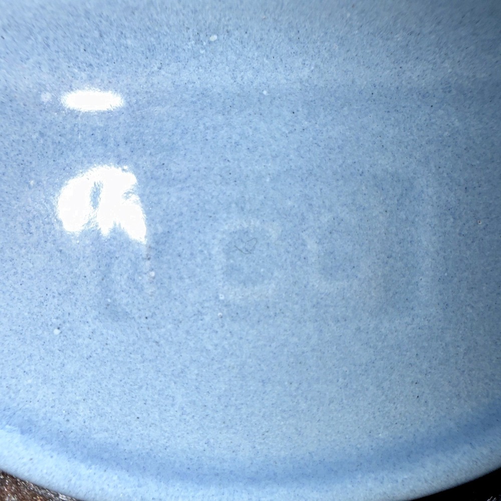 Le Creuset France 32 Cast Iron Grill Pan Skillet Powder Blue 14" NEW - Picture 14 of 14